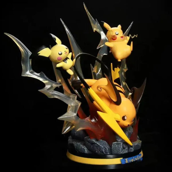 Pokemon Pikachu Scene LED Statue (45 cm)