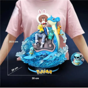 EGG Studio Pokemon Ash Ketchum Statue (30 cm)