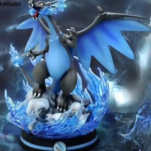 EGG Studio Pokemon Mega Charizard X Statue (27 cm)