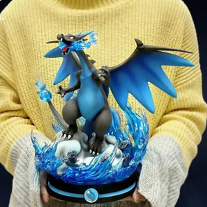EGG Studio Pokemon Mega Charizard X Statue (27 cm)