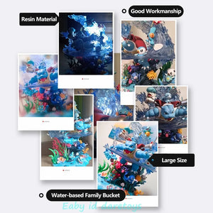 EGG Studio Blastoise Water Family Statue (33 cm)