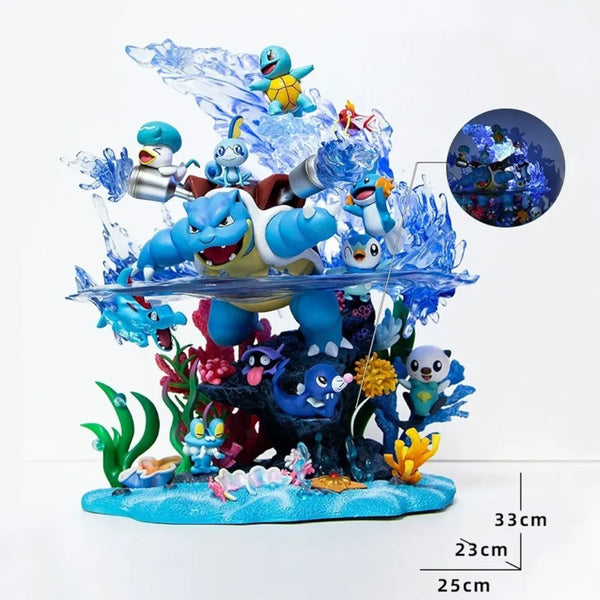 EGG Studio Blastoise Water Family Statue (33 cm)