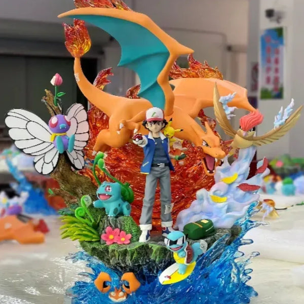 EGG Studio Pokémon First Squad Statue (41 cm)