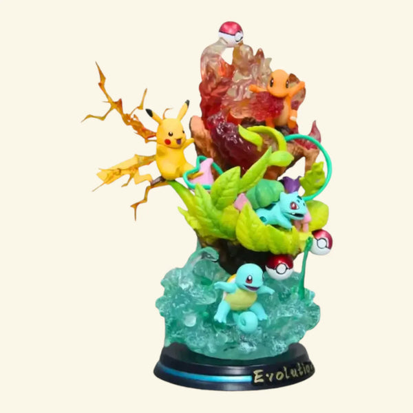 MFC Studio Pokémon Starter LED Figurine (26 cm)