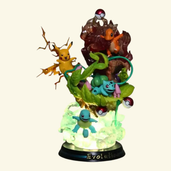 MFC Studio Pokémon Starter LED Figurine (26 cm)