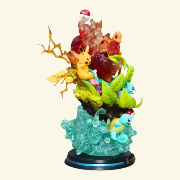 MFC Studio Pokémon Starter LED Figurine (26 cm)