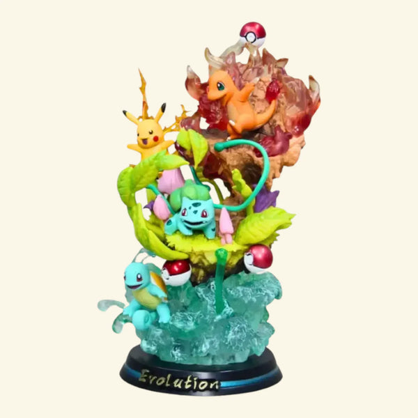 MFC Studio Pokémon Starter LED Figurine (26 cm)