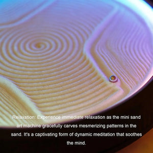Aura Flux Kinetic Sand Canvas Robot