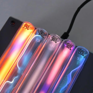 Nikola Tesla Rare Gas Kinetic Light