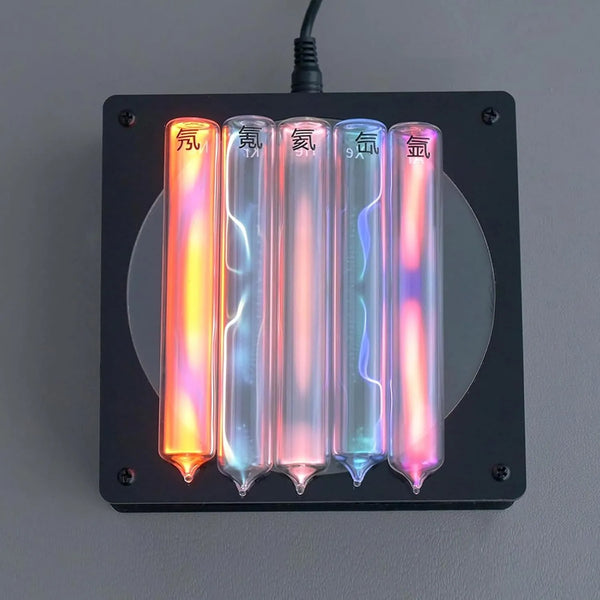 Nikola Tesla Rare Gas Kinetic Light
