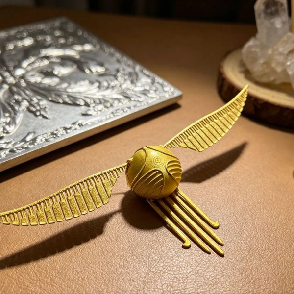Harry Potter Golden Snitch Hair Clip