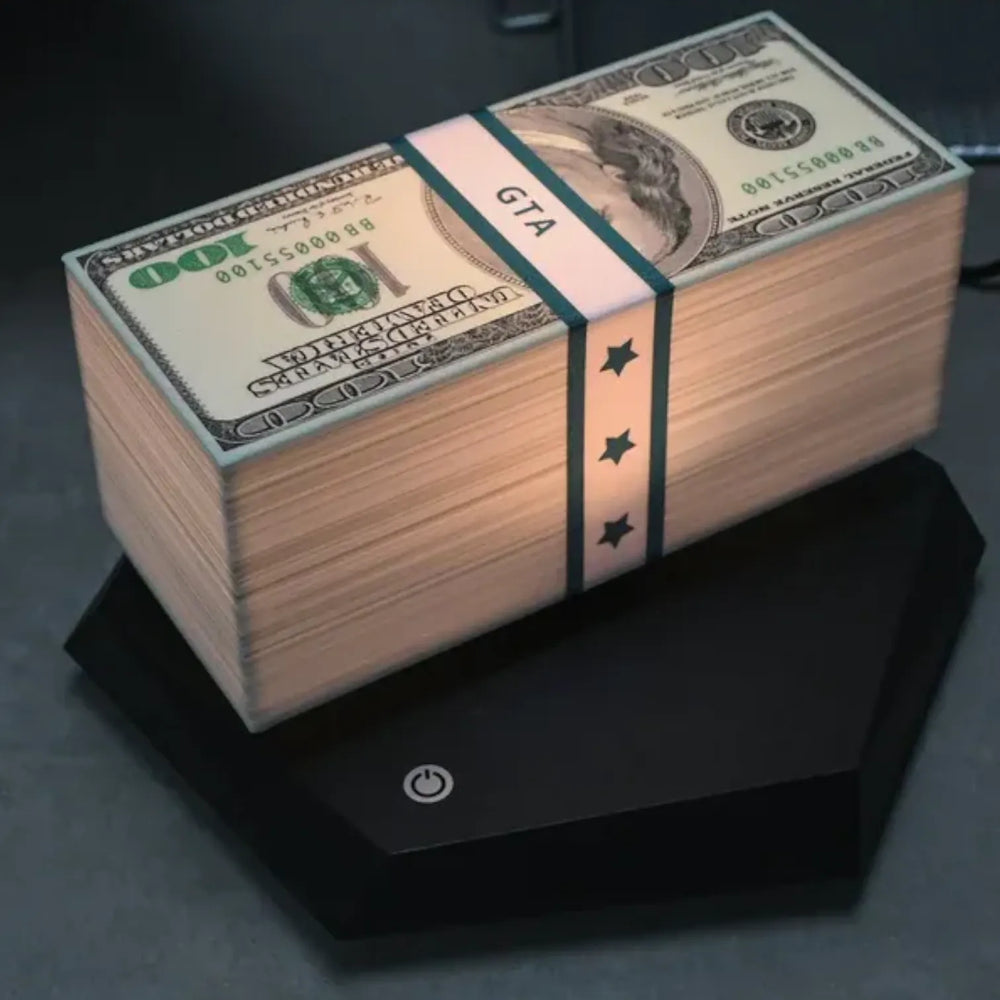 Magnetic Levitating Cash Stash Lamp