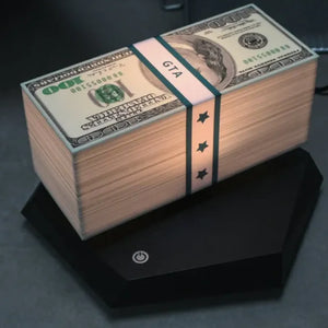Magnetic Levitating Cash Stash Lamp