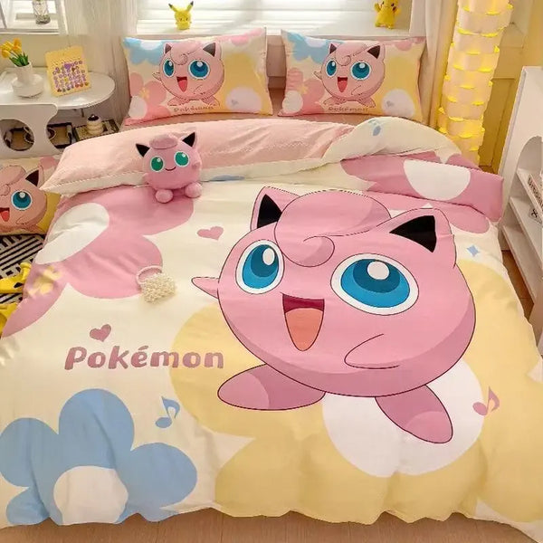 Pokemon Friends Kawaii Bedding