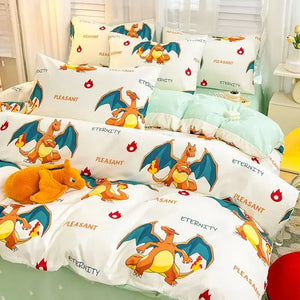 Pokemon Friends Kawaii Bedding