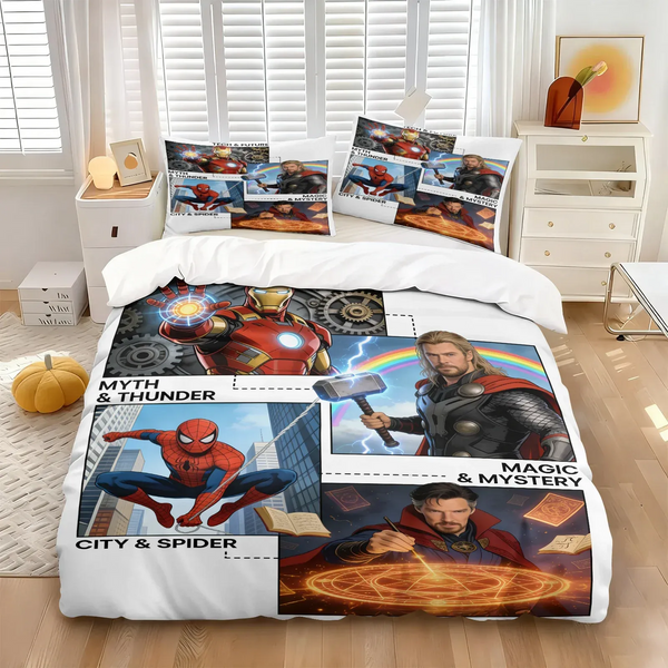 MARVEL Superheroes Bedding Set