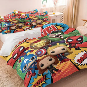 MARVEL Superheroes Bedding Set