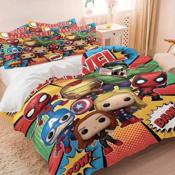 MARVEL Superheroes Bedding Set