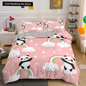 Mono Bamboo Panda Bedding Set