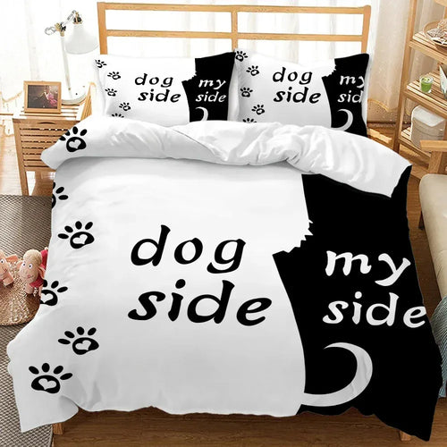 Territory Divide Couple Bedding Set