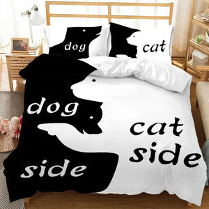 Territory Divide Couple Bedding Set