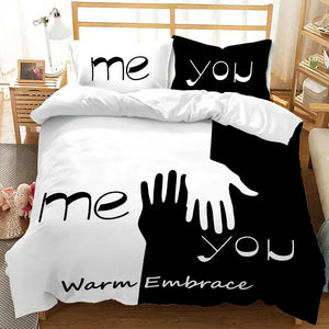 Territory Divide Couple Bedding Set
