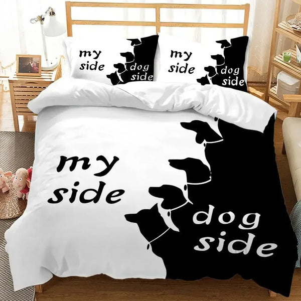 Territory Divide Couple Bedding Set