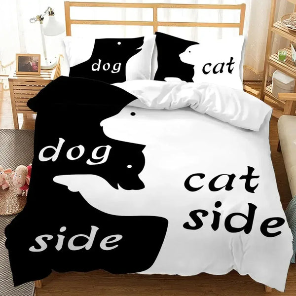 Territory Divide Couple Bedding Set