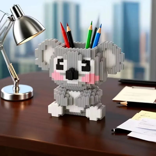 Koala Eucalyptus Pen Holder Building Blocks (1321 Pcs)