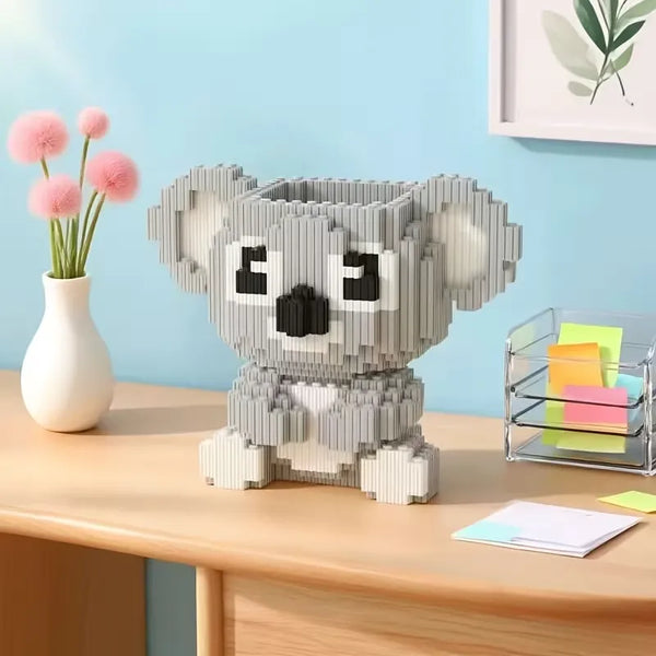 Koala Eucalyptus Pen Holder Building Blocks (1321 Pcs)