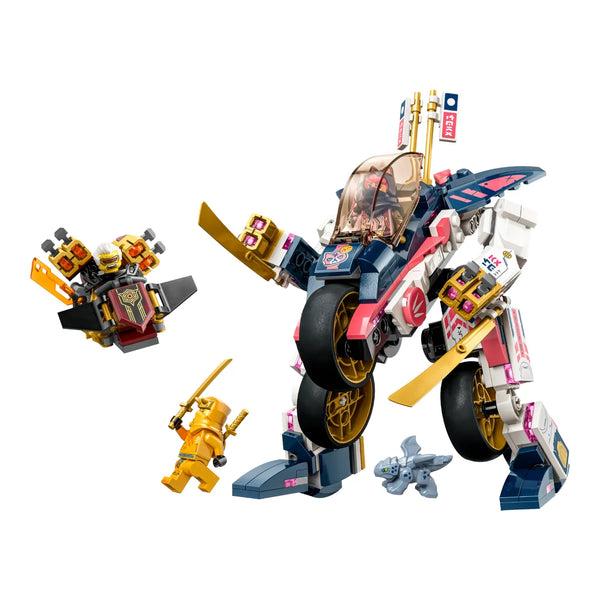 Ninja City Sora's Transforming Mech Bike Blocks (394 Pcs)
