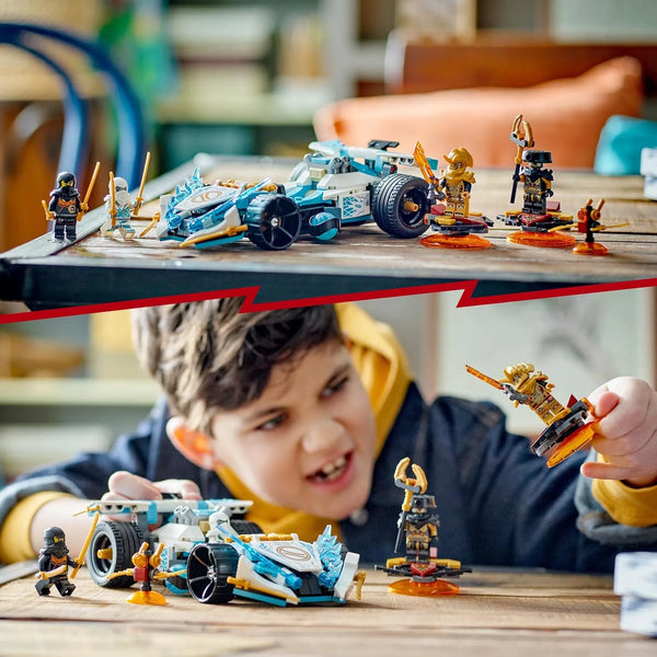 Ninja City Zane's Dragon Power Spinjitzu Race Car (327 Pcs)