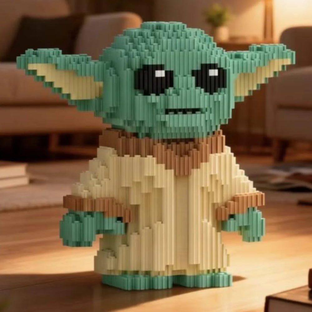 Dang Dang Star Wars Yoda Micro Blocks (1700 Pcs)