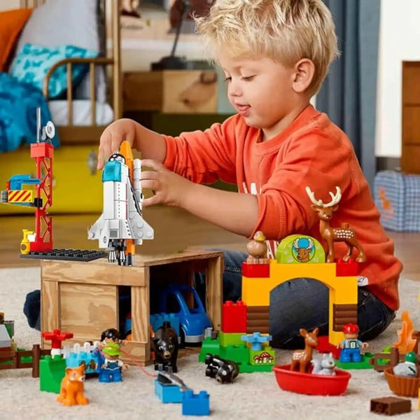 LELE Brother Space Shuttle Building Blocks (107 Pcs)