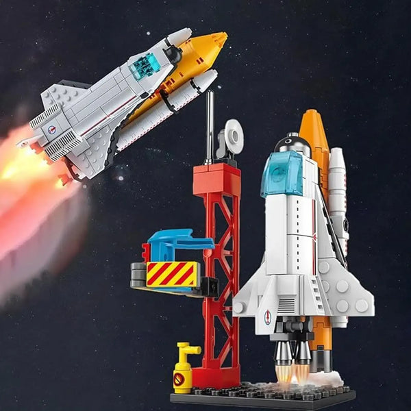 LELE Brother Space Shuttle Building Blocks (107 Pcs)