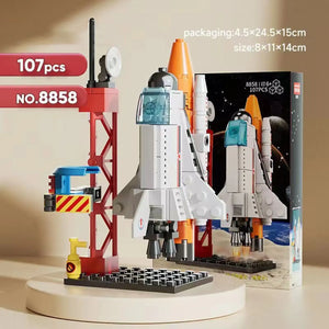LELE Brother Space Shuttle Building Blocks (107 Pcs)