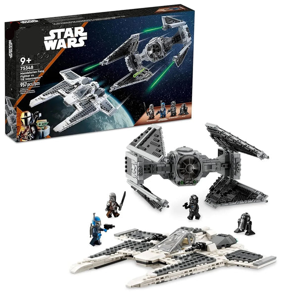 Star Wars Fang Fighter vs Interceptor Building Blocks (957 Pcs)
