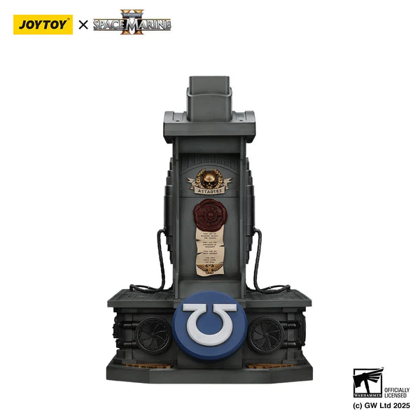 Warhammer Lieutenant Titus MKX Helmet and Stand