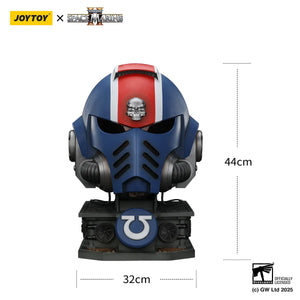Warhammer Lieutenant Titus MKX Helmet and Stand