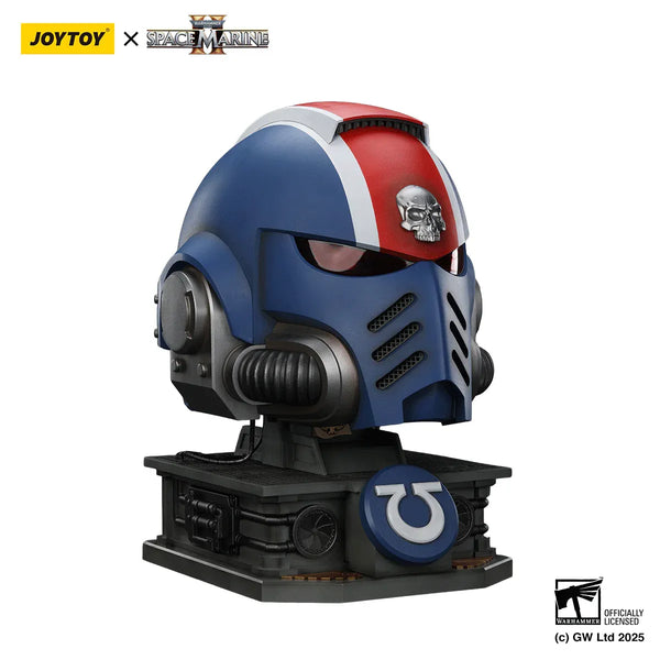 Warhammer Lieutenant Titus MKX Helmet and Stand