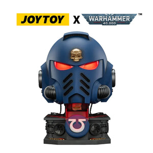 Warhammer Lieutenant Titus MKX Helmet and Stand