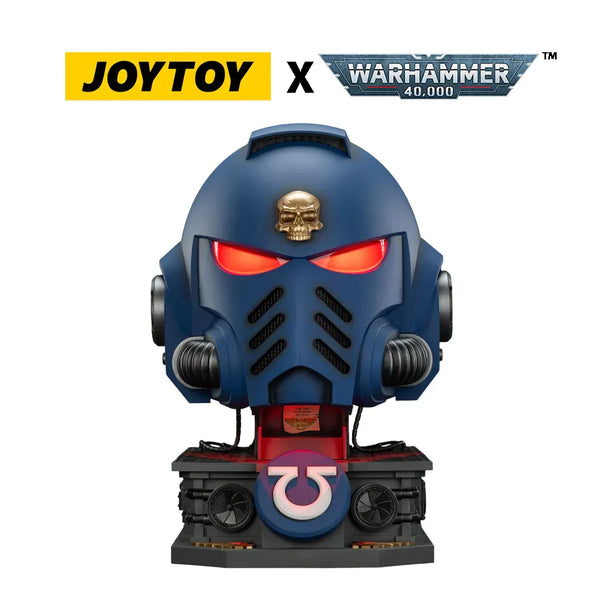 Warhammer Lieutenant Titus MKX Helmet and Stand