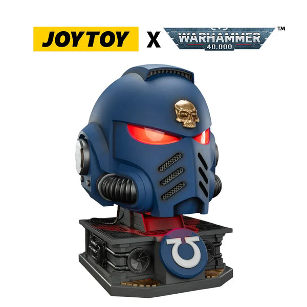 Warhammer Lieutenant Titus MKX Helmet and Stand