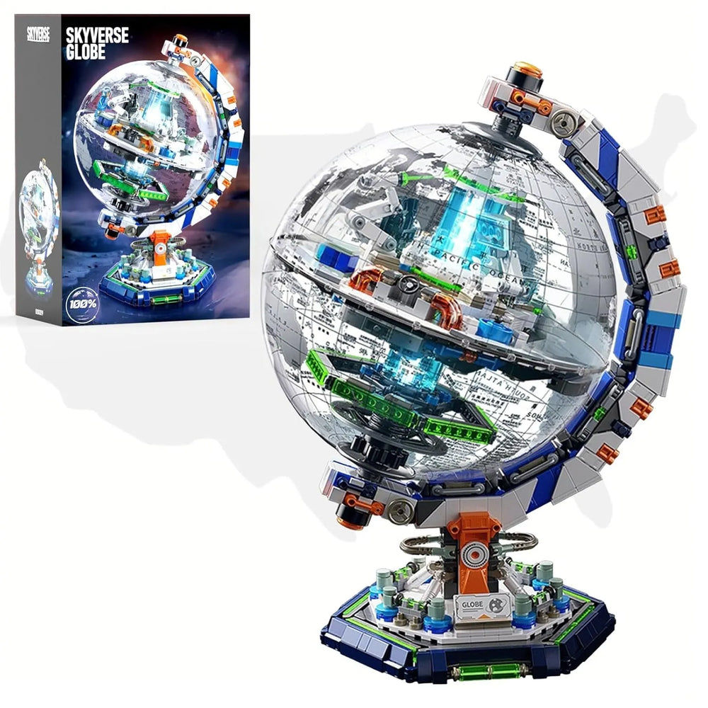 Space Station Globe Building Set (1793 Pcs)