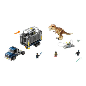 Jurassic World T. Rex Transport Building Kit (609 pcs)