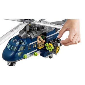 Jurassic World Blue's Helicopter Pursuit Building Kit (397 Pcs)