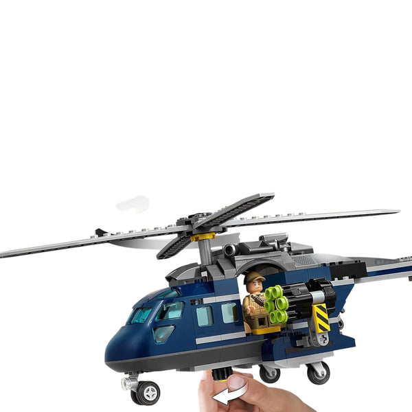 Jurassic World Blue's Helicopter Pursuit Building Kit (397 Pcs)