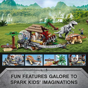 Indominus Rex Vs. Ankylosaurus Building Set (537 Pcs)