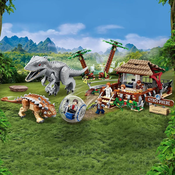 Indominus Rex Vs. Ankylosaurus Building Set (537 Pcs)