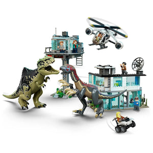 Giganotosaurus & Therizinosaurus Attack Blocks (658 Pcs)
